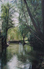 River Epte by C. Monet